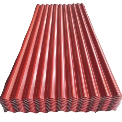 Red Color Coated GI Roofing Sheet Thick (Minimum Order