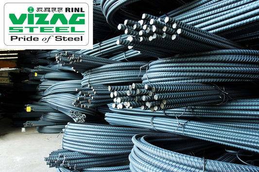 Vizag TMT Steel Bars - High-Strength & Ductile Rebars for All Construction Needs (8mm-32mm)